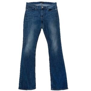 Express Jeans Women's Barely Boot Mid Rise Size 10L Medium Wash